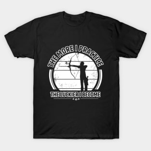 Funny Archery Quotes Vintage Clothes T-Shirt